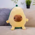 Мягкая игрушка подушка Авокадо велюровый для девочек и мальчиков KiDWoW зеленый 56см