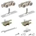 Armadillo Comfort - Pro set 1 rollers 80 CFA170, универсальная, серебристый, 1 шт.