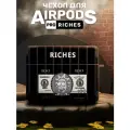 Силиконовый чехол для AirPods PRO 1/2 Рик и Морти: Riches / Защита для наушников