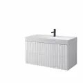 Тумба с умывальником Сиртаки НП 100-02, Белый матовый (18) левый