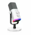 Микрофон FIFINE AM8W, динамический с RGB подсветкой, USB / XLR, White