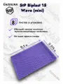 Biplast 15 Wave mini (50 см х 37,5 см) шумоизоляция волна / Акустический поролон Бипласт 15 Вейв 8 листов самоклеющийся