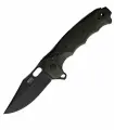 Складной нож SOG SEAL XR Lock Black 12-21-10-57, сталь CPM S35VN Black Cerakote, рукоять OD green GRN