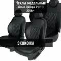 Авточехлы Nissan Qashqai II (J11) с 2014г. (Ниссан Кашкай)