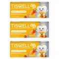 Зубная паста Tiswell, детская, от кариеса, со вкусом тропического манго, 60 г, 3 шт