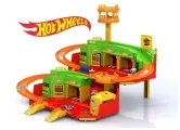 Набор парковка Hot Wheels с вертолетной площадкой 45х27,5х15,5 см.
