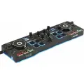 Hercules Helly DJControl Starlight - Портативный USB DJ контроллер - 2 проигрывателя с 8 ударными подушками