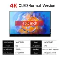 15.6-дюймовый 4K OLED портативный монитор HDR 550Nits Экран 1 мс с Type-C для ноутбука Xbox Switch PS4/5