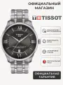 Наручные часы TISSOT, серебряный, серый