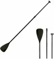 Весло Tourus, для SUP-борд, регулируемое, 3 секции, черное, матовое