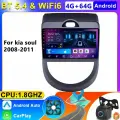 Штатная магнитола дин KIA Soul 1 2008-2011, Джаз-4+64G-Android Auto-Carplay-Gps навигатор