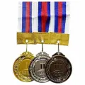 Комплект из трех медалей за 1,2,3 место