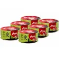 Корм влажный Prime Asia Tuna & Scallop для кошек, тунец и гребешок в желе, 85 г х 6 шт