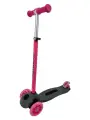 Самокат 3-х колесный Maxiscoo серия Next со светящимися колесами розовый