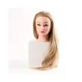 Голова учебная, искусственный волос, 55-60 см, без штатива, цвет блонд
