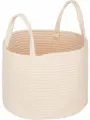 Корзина для хранения 30х30х25 см (бежевый)