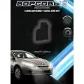 Водительский Ворсовый коврик Стандарт для Ренаулт Флюенс / Renault Fluence 2009-2017 Черный