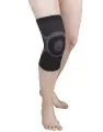 Бандаж ортопедический, на коленный сустав, полужесткий, размер XXL, черный