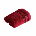 Полотенце махровое Vossen Cult de Luxe rubin (390), 100% хлопок, 30x30см, Австрия, 620г/кв. м.