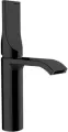 Смеситель для раковины Bossini Apice E89603.073, с донным клапаном, черный матовый