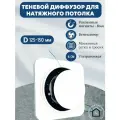 Теневой диффузор магнитный с вентилятором, D - 125/150 мм
