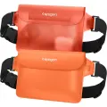 Гермосумка Spigen (AMP06021) Aqua Shield WaterProof Waist Bag A620 / Спиген Чехол Водонепроницаемый, Оранжевый, 2 шт