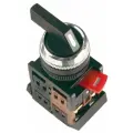 Переключатель АLСLR-22 3 фикс. положения I-O-II 1з+1р черный ИЭК (комплект 8 шт)