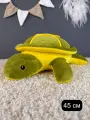 Мягкая игрушка Черепашка, антистресс, искусственный мех, 45см, черепаха подушка, для детской комнаты