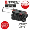 Тележка с ящиком для инструментов QBRICK SYSTEM ONE Trolley Vario