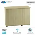 Тумба под аквариум Biodesign РИФ 200 (беленый дуб) ЛДСП 101х41х73 см