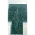 Плитка змеевик полированная темно-зеленая 300*300*10 мм для бани и сауны комплект 5 шт