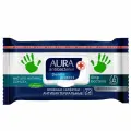 Салфетки влажные Aura Derma Protect с ромашкой, big-pack с крышкой, 15x20см, 72шт. (4607068620681), 12 уп.