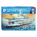Конструктор Qman Корабль-Амфибия, 820 деталей, есть подвижные