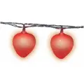 Гирлянда светодиодная на батарейках UNIEL Клубника. 4 метра, 10 светодиодов
