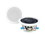 CVGAUDIO CR5TE - Экономичная встраиваемая потолочная двухполосная акустическая система 1,5/3/6W, 100V, круглая, белая