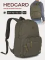 Рюкзак Hedgard, брезентовый, городской, с потайным карманом, коричневый