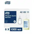 Жидкое мыло Tork мягкое, система S1, 6 картриджей по 1000 мл, 420511