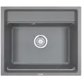 Кухонная мойка Granula KS-6003 алюминиум Искусственный камень