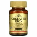 Хелатное железо, 100 таблеток, Solgar