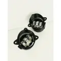 Противотуманные фары LED светодиодные 3D-Light Однорежимные белый свет, 60w, 5 линз, Volkswagen Transporter T5 2003-2009, Skoda Fabia 1, Skoda Fabia 2