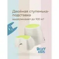 Ступенька двойная Roxy-Kids зелeный/серый