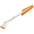 Щетка для снега со скребком SnowXpert FISKARS (1019352), цвет белый/оранжевый