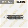 Гофра глушителя Masuma- 3-х слойная- wiremesh- interlock- 50х250