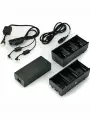 Zebra Technologies Зарядное устройство Two 3 slot battery chargers charges 6 batteries with power supply and Y cable; ZQ600, QLn or ZQ500. EU power cord included SAC - MPP - 6BCHEU1 - 01