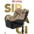 Cybex Sirona Gi i-Size Автокресло + база isofix c вращением 360 Almond Beige PLUS