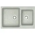 Кухонная мойка Azario Grand CS00079906, светло-серый
