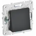 Вывод кабельный IEK SKANDY SK-O01G скрытого монтажа графит SK-VK10-0-K53