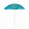 Зонт пляжный следопыт с наклоном, d - 210см, h - 220см, d штока 28/32мм, Oxford 210D, цв. голубой/10