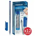 Pensan Ручка шариковая неавтоматическая Triball, синяя, 1,0 мм, 12 шт