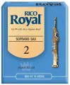 Трости для сопрано саксофона Rico Royal №2 (10 шт)